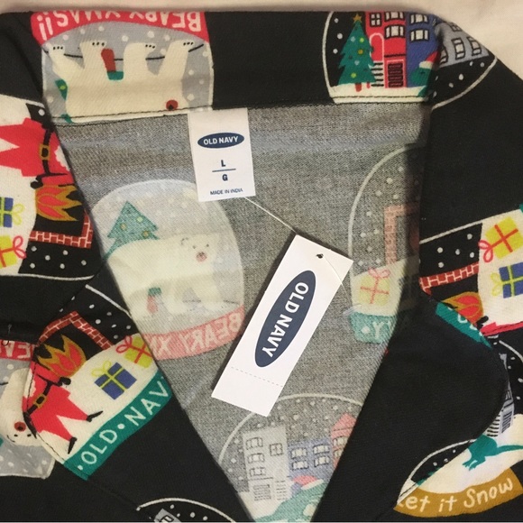 Christmas Flannel Set Snow Globe Pyjamas! - Picture 2 of 3